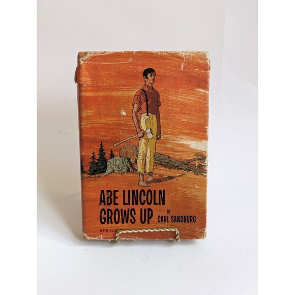 Other - Abe Lincoln Grows Up by Carl Sandburg 1956 Junior Deluxe Edition Illustrated HC‎